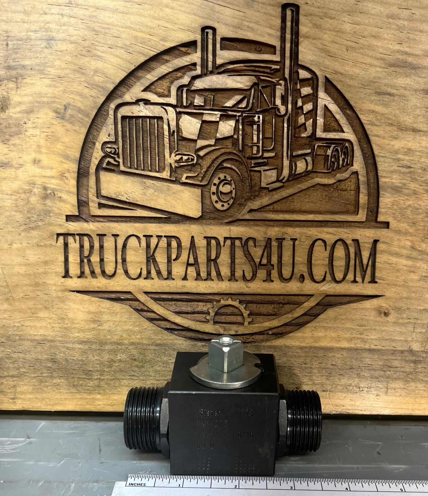 1123 PISTER BKH-20S-PN-500-DN16 BALL VALVE, MALE THREADS ** NEW (NOS) GENUINE